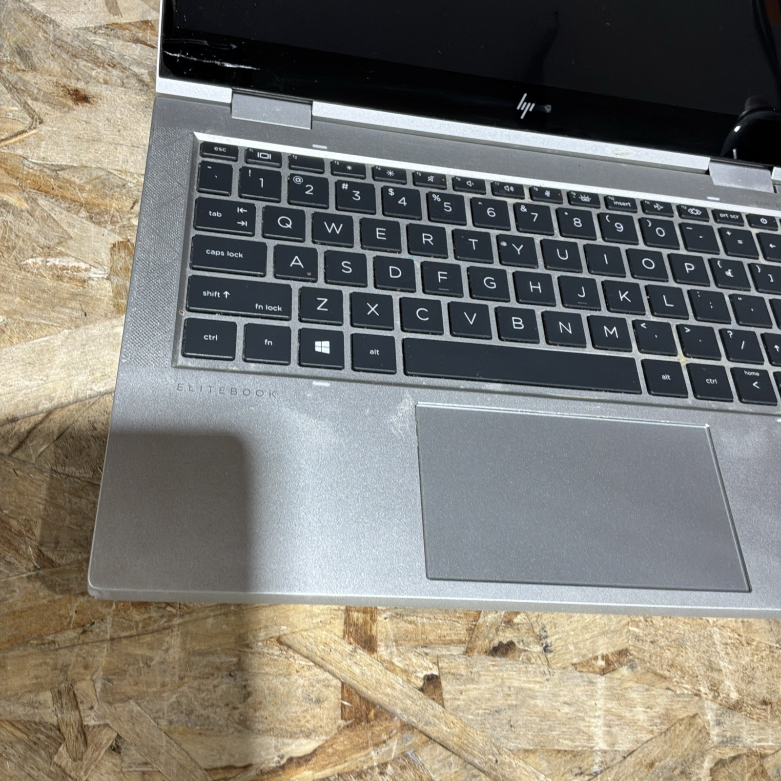 HP ELITEBOOK X360 830 G7 8 GB RAM 256 GB SSD CORE I5-10210U Broken Screen C500