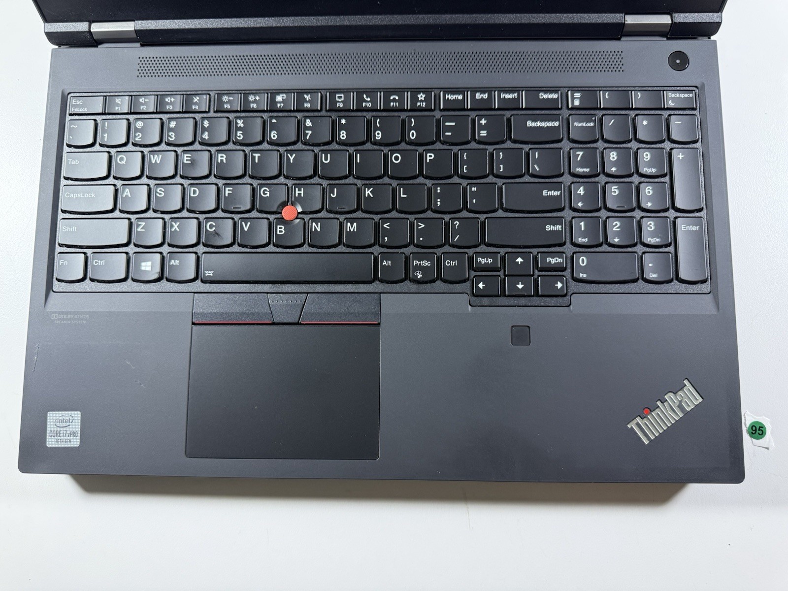 LENOVO THINKPAD P15 GEN 1 I7-10850H 512GB 8GB WIN 11 NVIDIA T1000 NO BATTERY