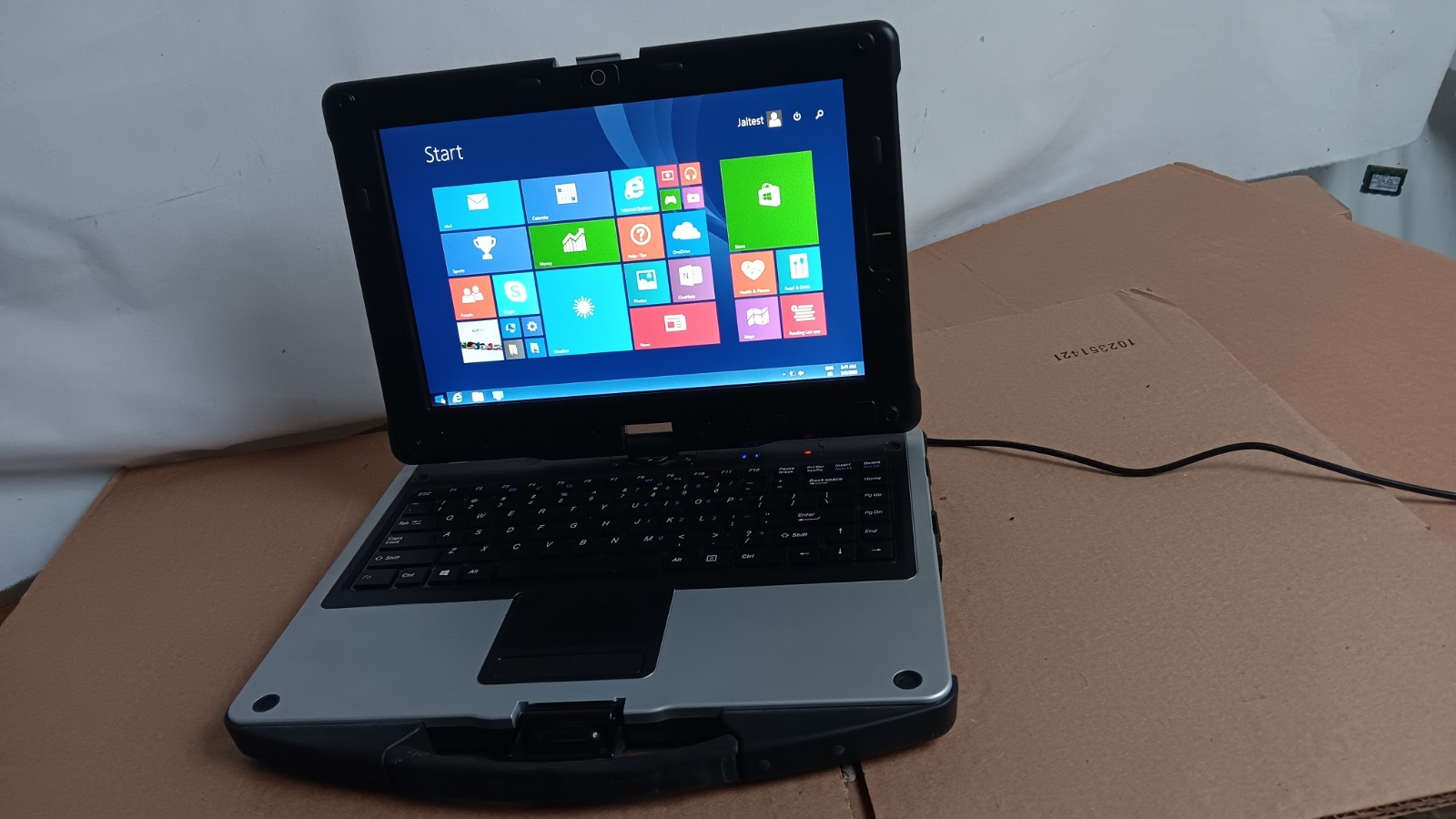 Durabook U12C Rugged Laptop Core I5 3rd Gen 128 SSD 12.1″ Touch Screen Win 8 pro
