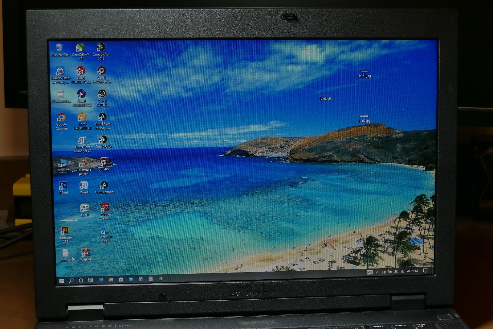 DELL Latitude E5400 2.53GHz, 4GB, 80GB HD, Blue Tooth #GLPXYJ1