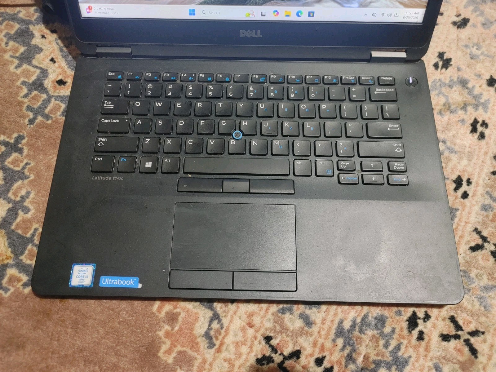 Dell Latitude e7470 14″ Laptop Intel Core i5 8GB RAM 128GB SSD Win 11
