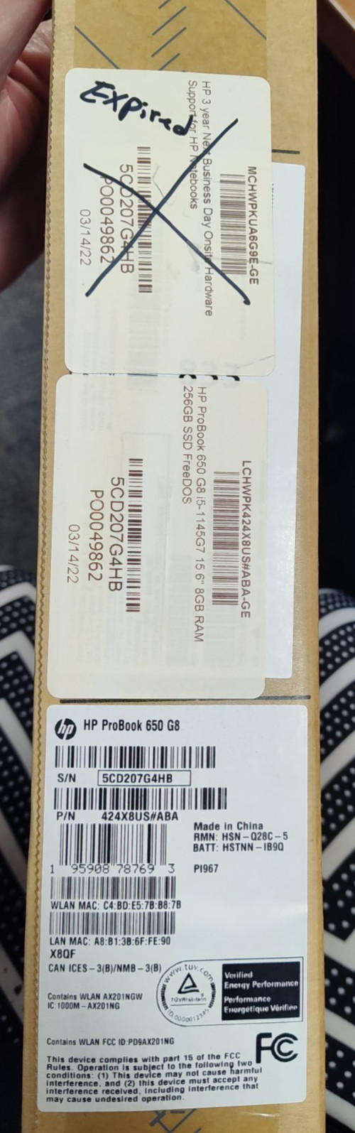 HP ProBook 650 G8 i5-1145G7 15.6″ 8GB RAM 256GB SSD FreeDOS W/Microsoft License
