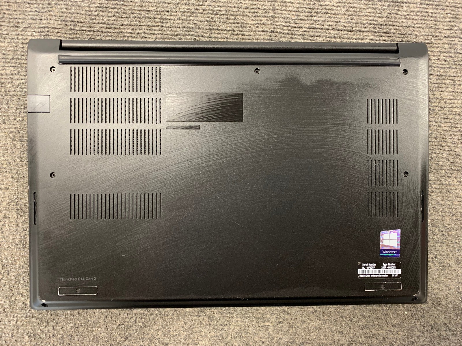 Lenovo ThinkPad E14 Gen 2 14″ Laptop i5-1135G7 16GB RAM 256GB NVMe, As Is