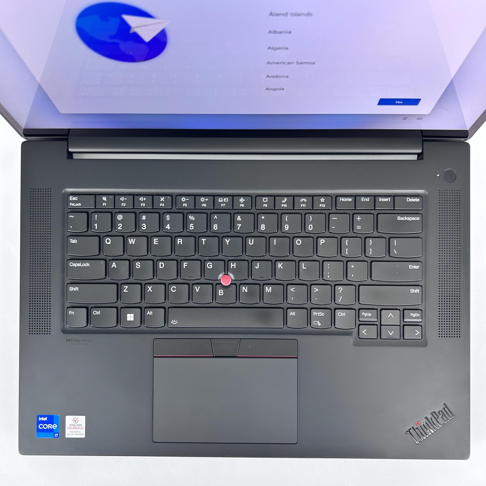 Lenovo ThinkPad P1 Gen 4 16 UHD+ TOUCH i7-11800H 32GB 1TB SSD RTX A2000 Good