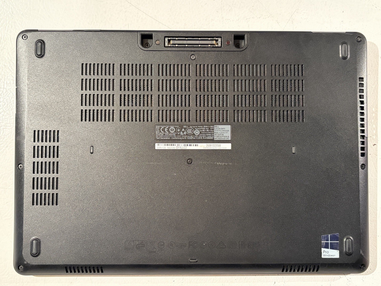 DELL LATITUDE E5470 14” FHD INTEL i5-6440HQ 8GB RAM 250GB SSD WI1P