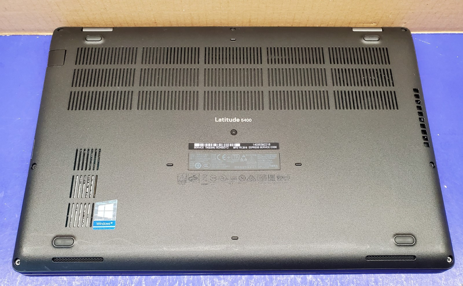 Dell Latitude 5400 i7-8665U 1.90Ghz 16GB 512GB SSD 14″ *Professionally Restored*