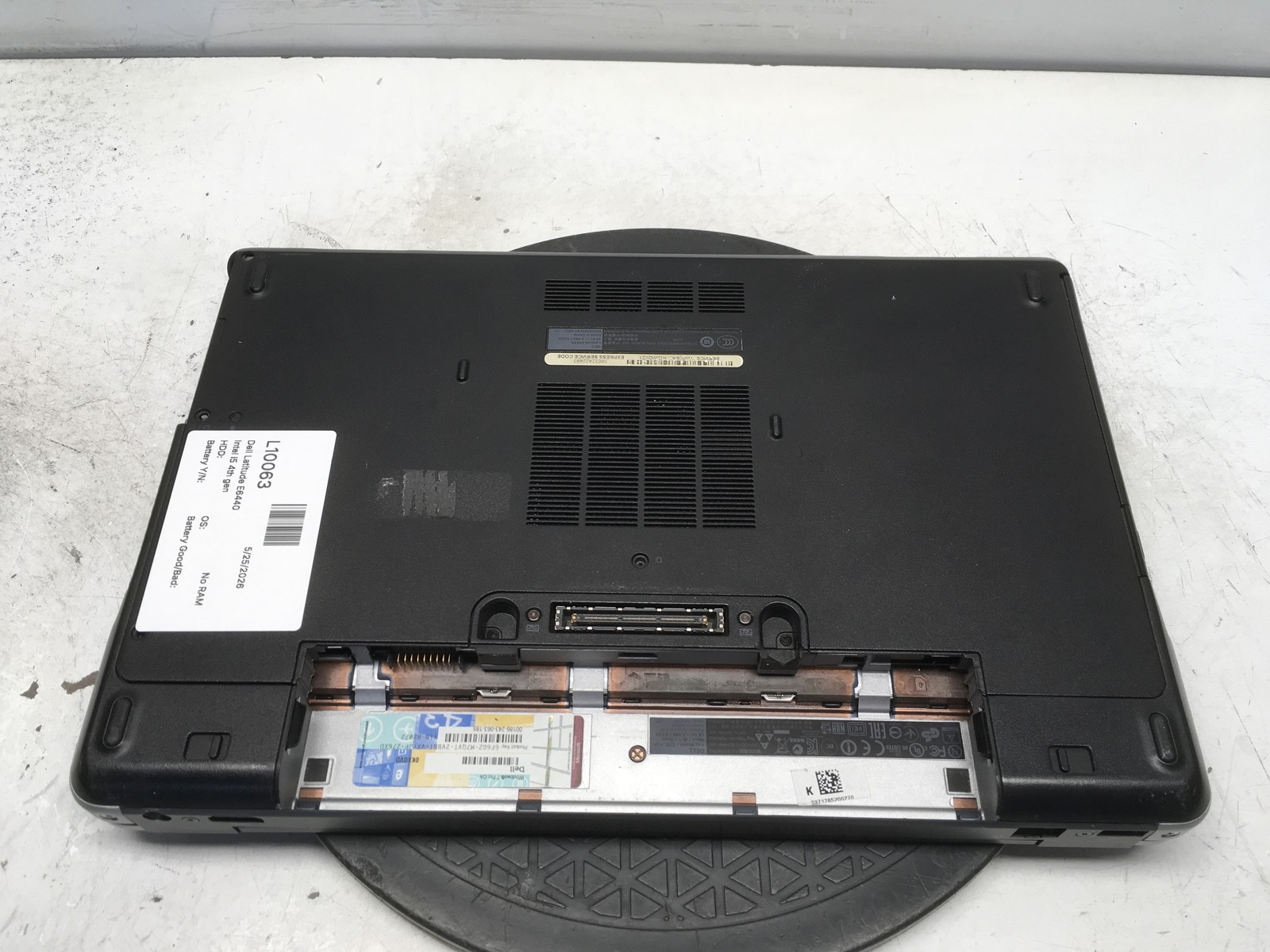 Dell Latitude E6440 Intel i5 4th gen No RAM NO HDD No Batt