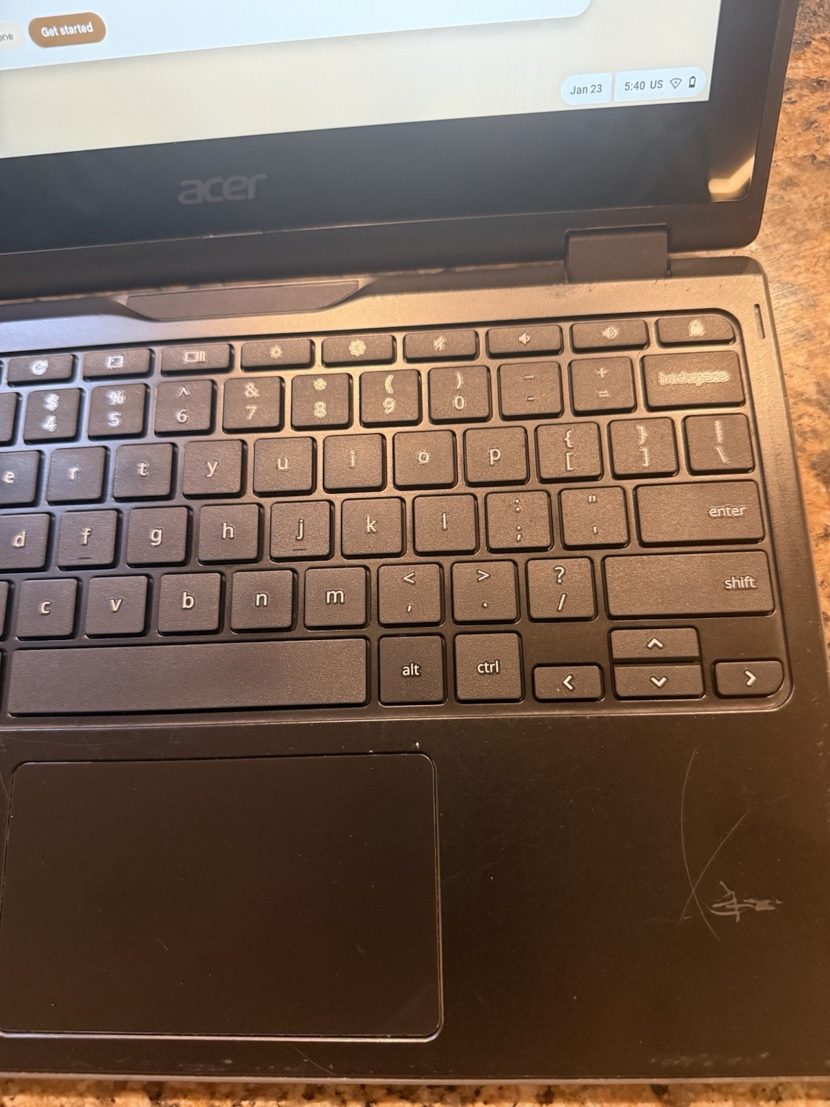 Acer R752T Chromebook 11-inch – Intel Celeron 4GB RAM 32GB With Charger