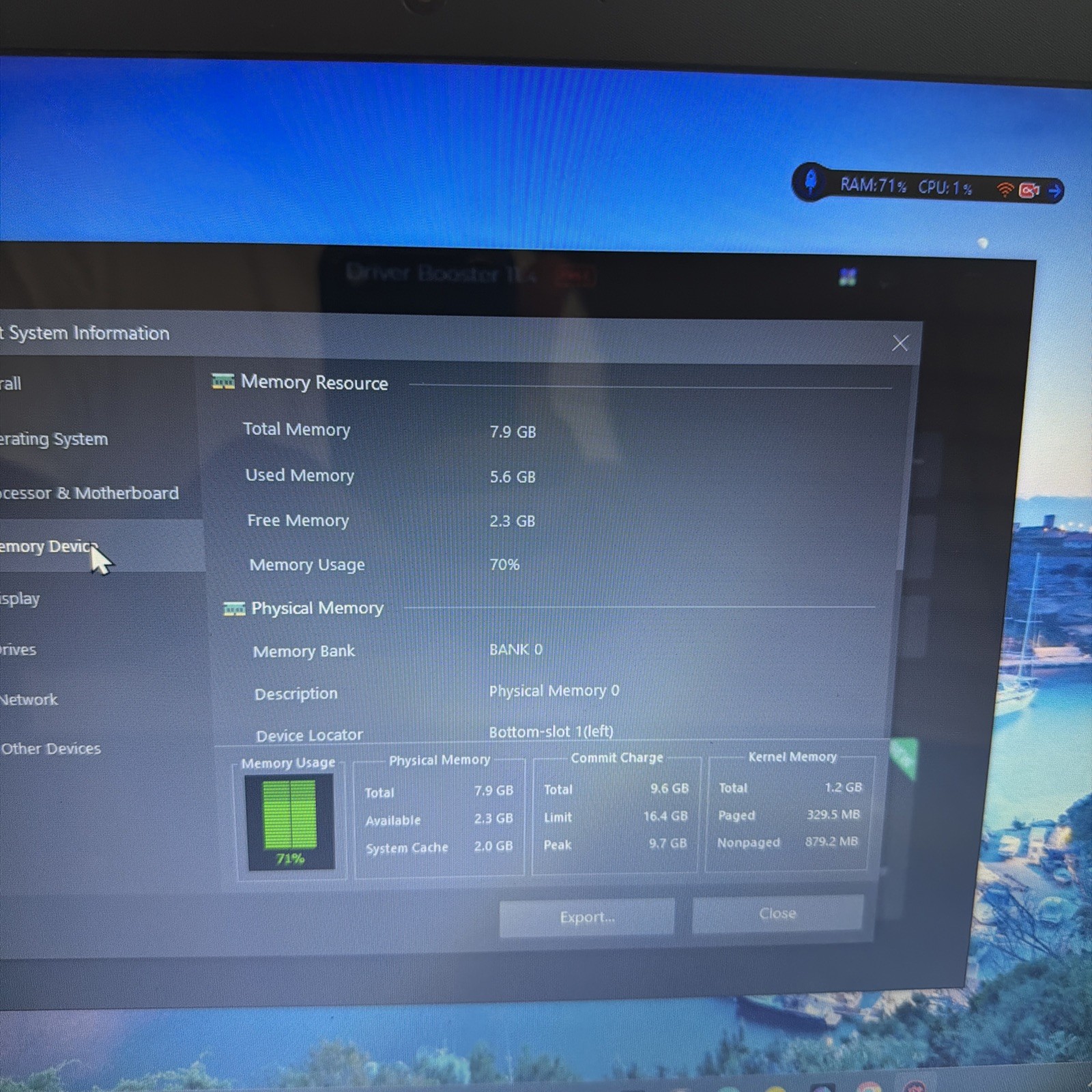 HP 17-by1062st 17.3” Laptop i5-8265U 8GB RAM 256GB SSD 500 GB HHD Win 11 Home 64