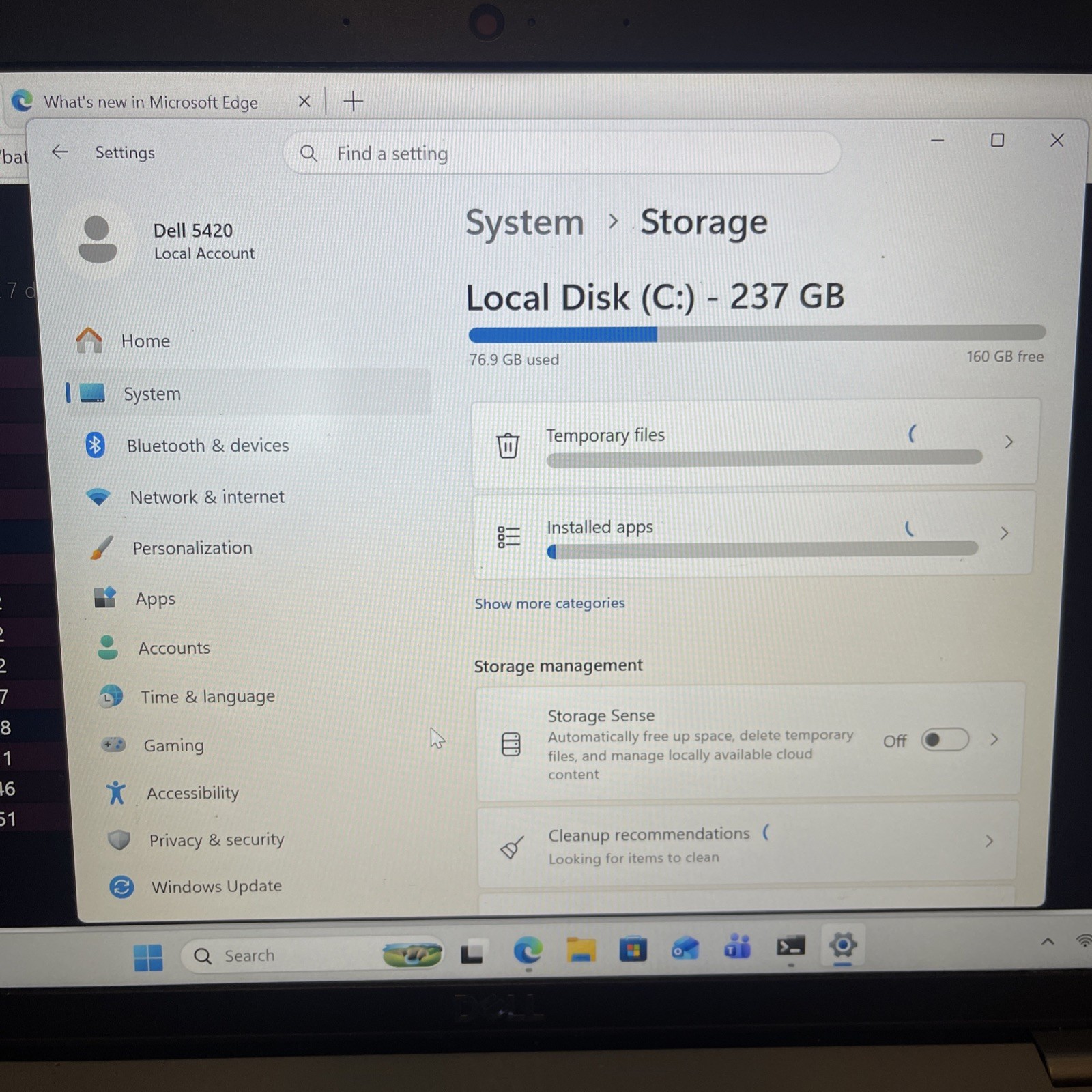 Dell Latitude 5420 i5-1145G7 8GB RAM 256GB SSD 14” FHD Win11 Pro WiFi 6
