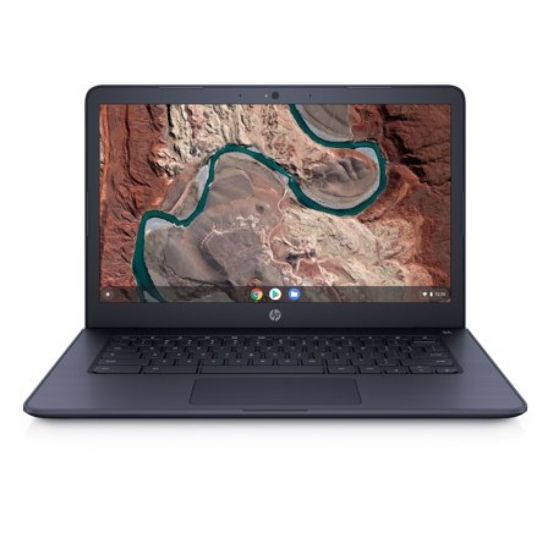 HP Chromebook 14″ (32GB, AMD A4, 1.6 GHz, 4 GB) Laptop – Ink Blue – 14-db0080nr