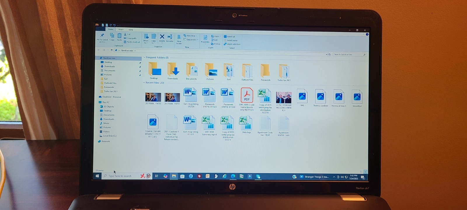 HP PAVILION DV7T- entertment PC 17.3″ intel CORE i7-740QM 640GB-HD,2 8GB DDR Mem