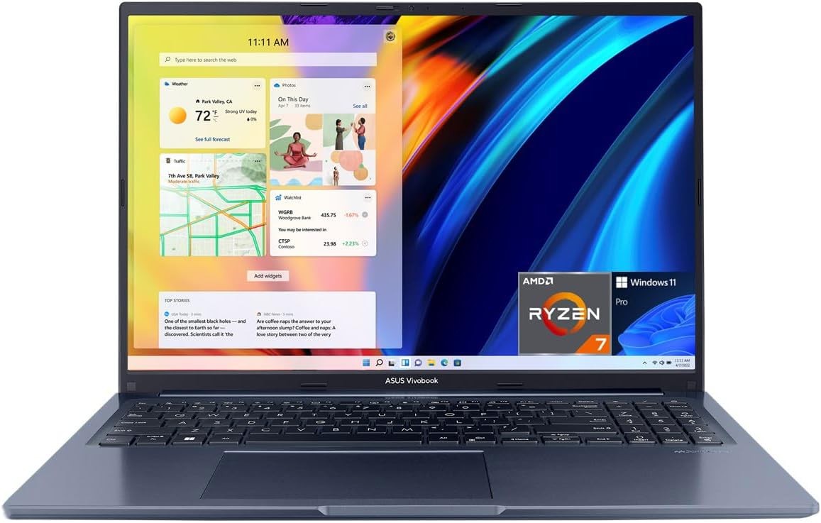 ASUS Vivobook 14″ FHD Laptop, Intel 10-Core i5-1334U 12GB RAM 256GB SSD Win 11