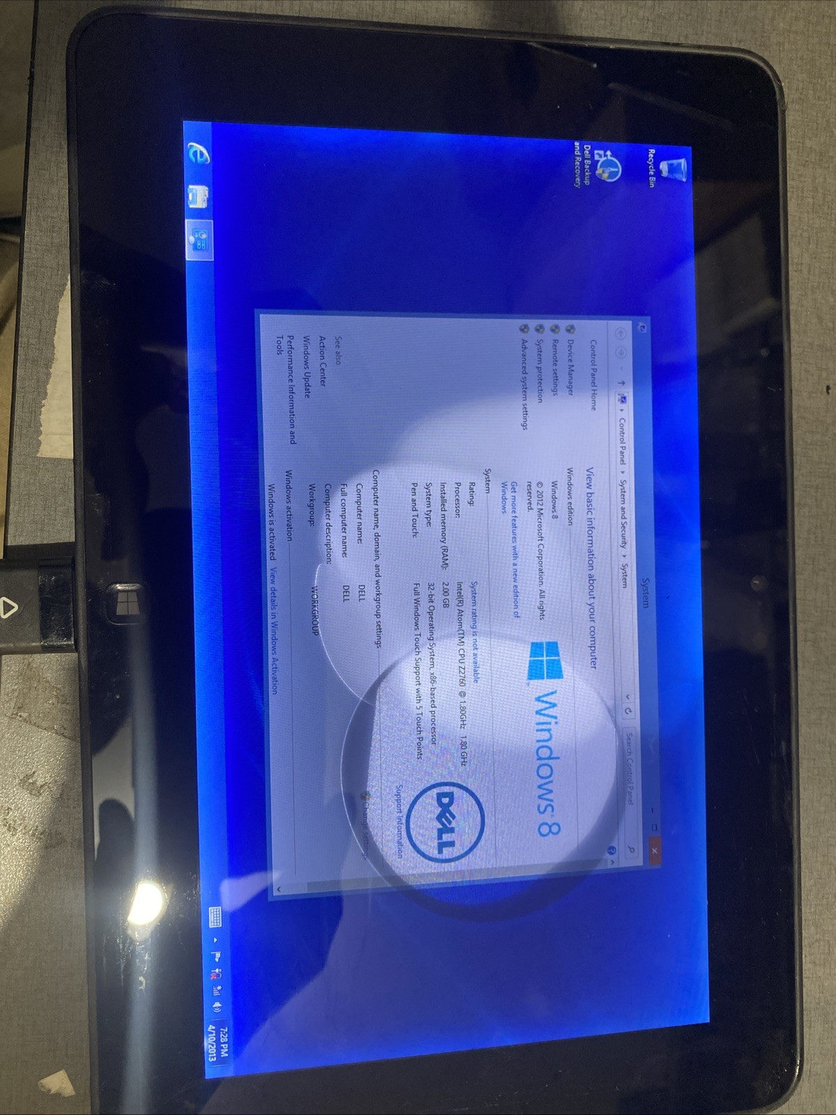 dell latitude 10 st2e Lot Of 3