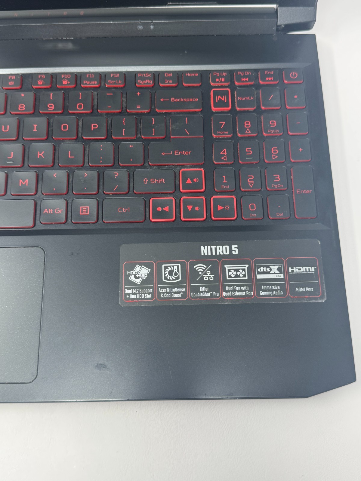 Acer Nitro 5 i7-11800H RTX 3050 Ti 16GB No SSD For Parts READ DESCRIPTION