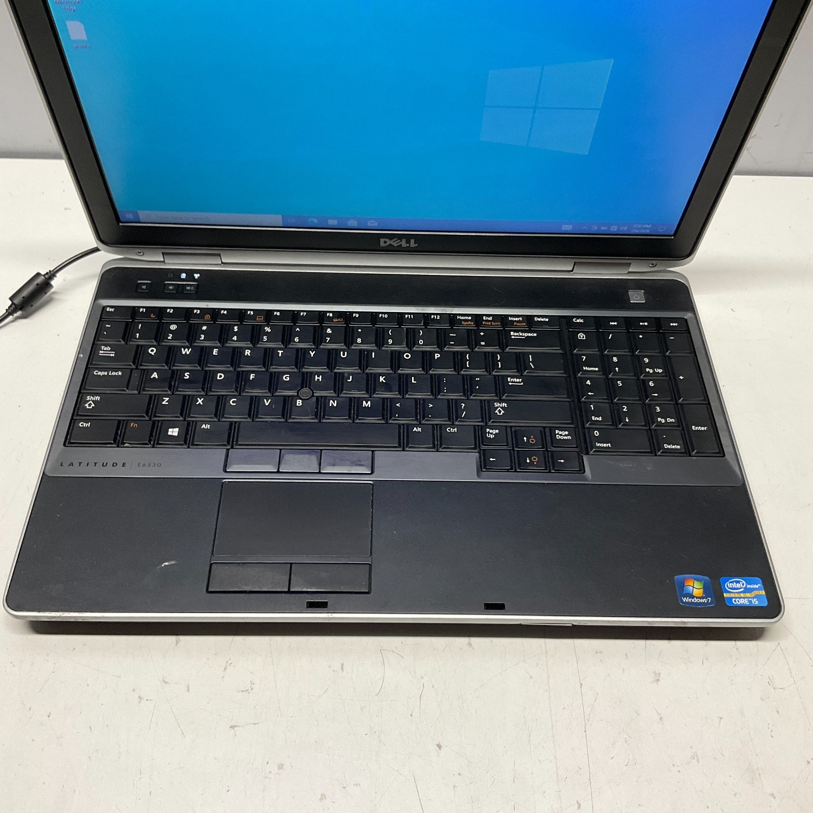 Dell Latitude E6530 Intel Core i5-3360M 2.80GHz 4GB 240GB SSD Win 10 Pro NO BATT