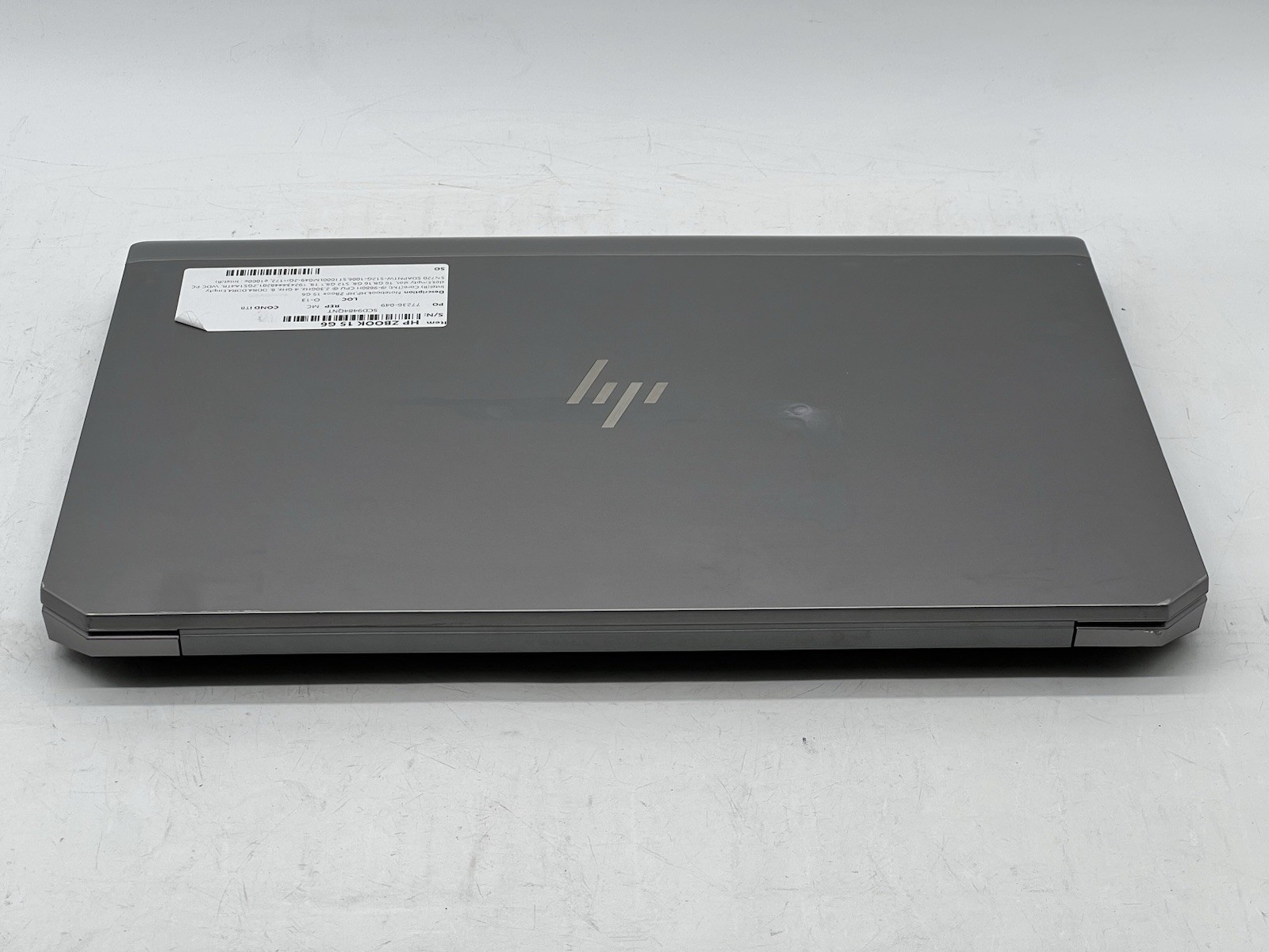 HP ZBook 15 G6, i9-9880H, @ 2.30GHz, 32GB RAM, 1TB HDD & 512GB NVMe-No OS/AC