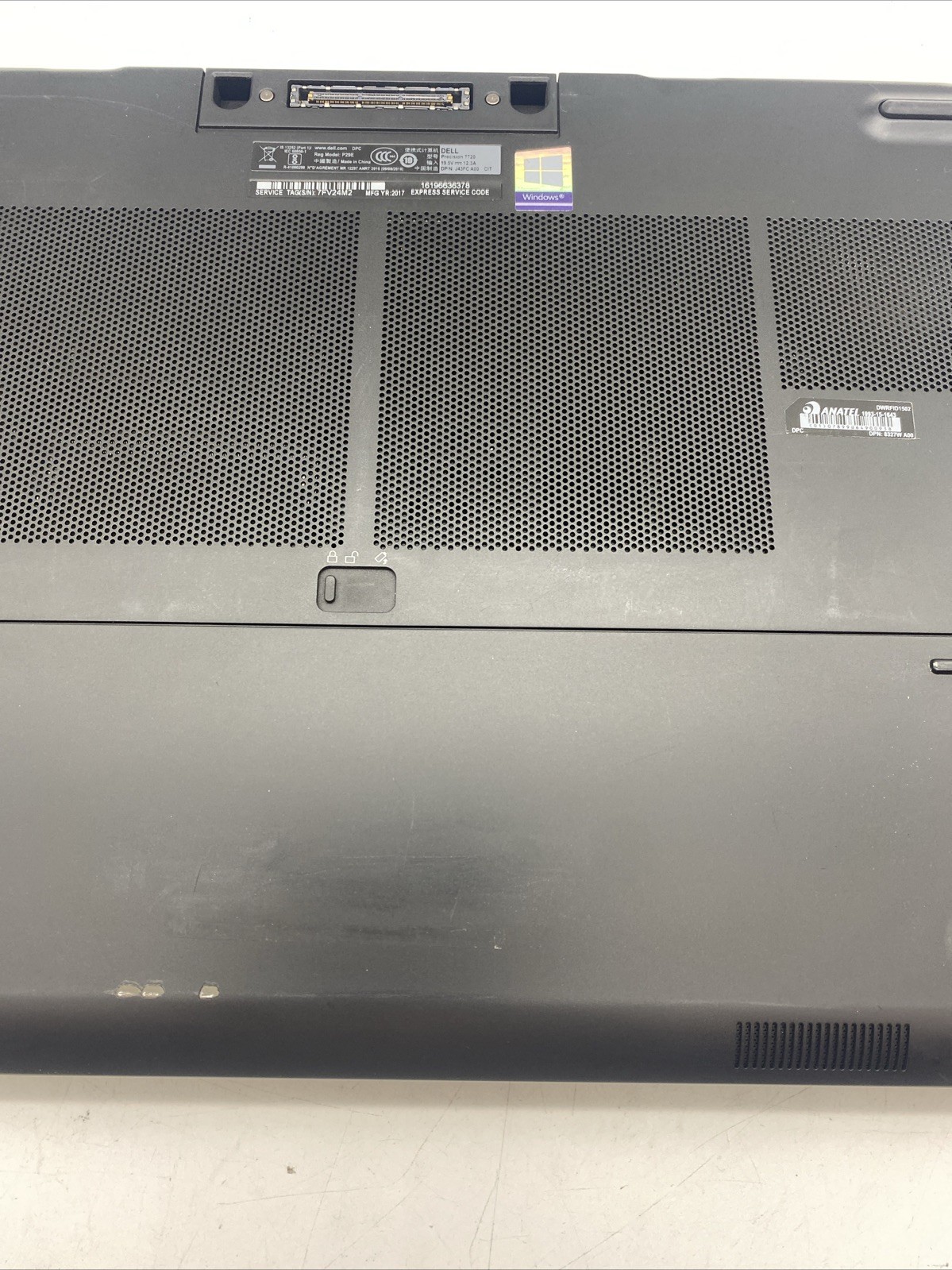 DELL Precision 7720 17.3 Laptop Xeon 3.10 GHZ E3-1535M 32GB RAM 1TB SSD (L33)