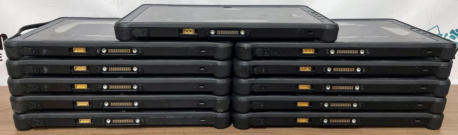 LOT 11 GeTac F110G2 Rugged Tablet i5-10/ i5-8/ i5-5 4gb RAM No SSD FOR PARTS!