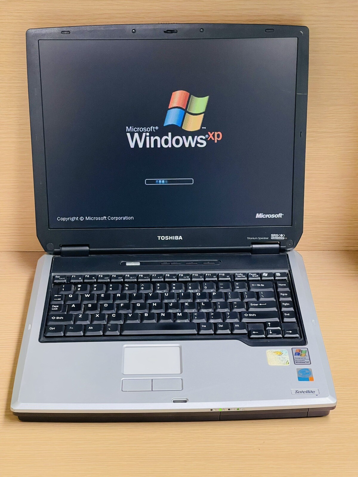 Vintage Toshiba satellite A45-S150 laptop **IT DOES NOT INCLUDE A CHARGER**