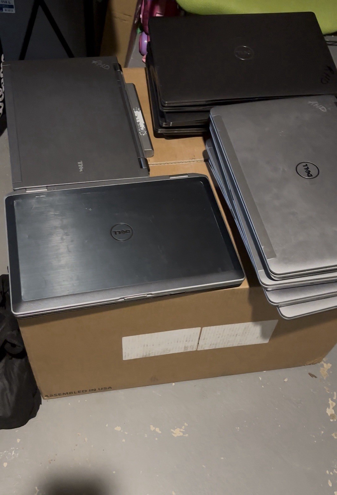 Bulk Lot 19 Business Laptops HP EliteBook 845 G8 + Dell Latitude Ryzen/Win11