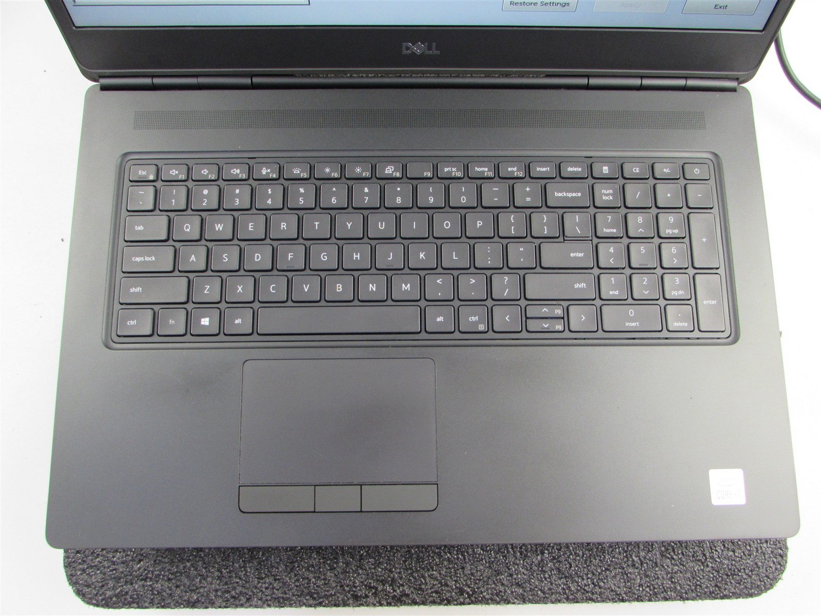 DELL PRECISION 7750 FHD CORE I7-10850H 1TB 32GB RAM RTX 4000 WIN 11 PRO NO BATT