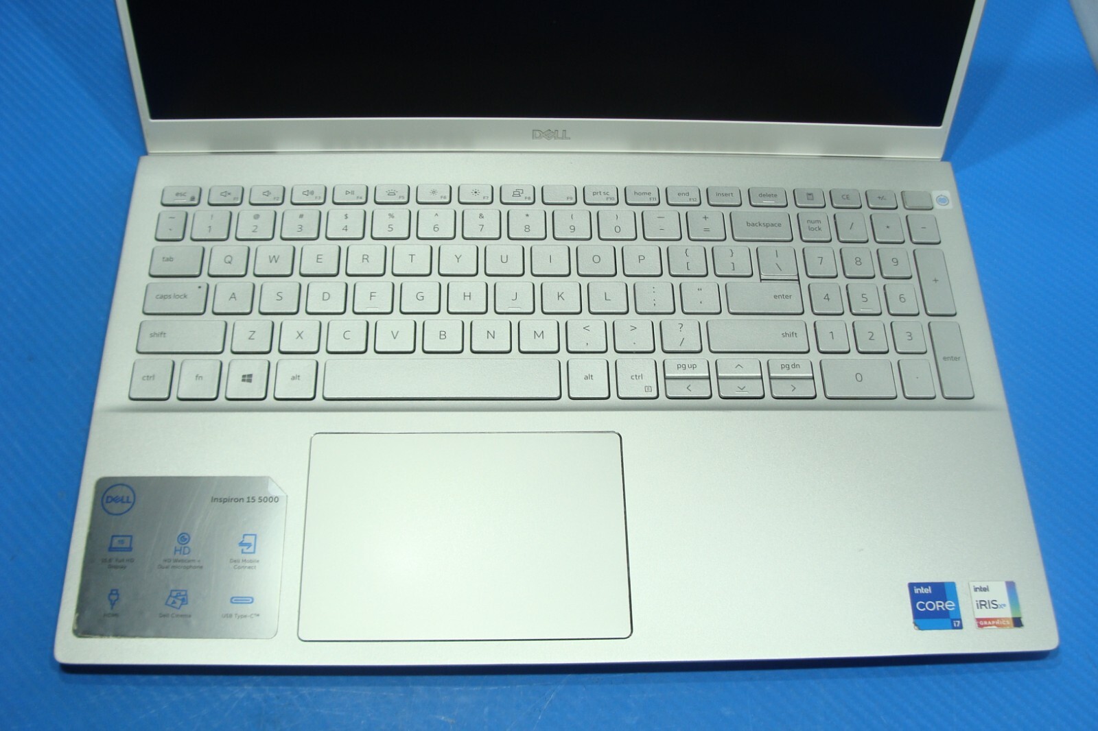 DELL Inspiron 5502 15.6″ FHD Intel i7-1165G7 2.8GHZ 12GB RAM 512GB SSD +Charger