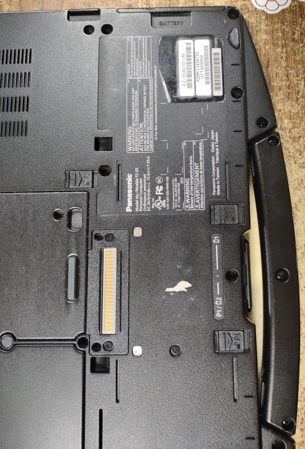 Panasonic ToughBook FZ-55 W/ i5-8365U, 256GB SSD, 16GB RAM. NON TOUCH