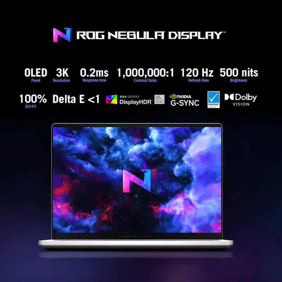 ASUS ROG Zephyrus G14 14″ 3K OLED 120Hz Ryzen 9 270 16GB RTX 5060 1TB SSD