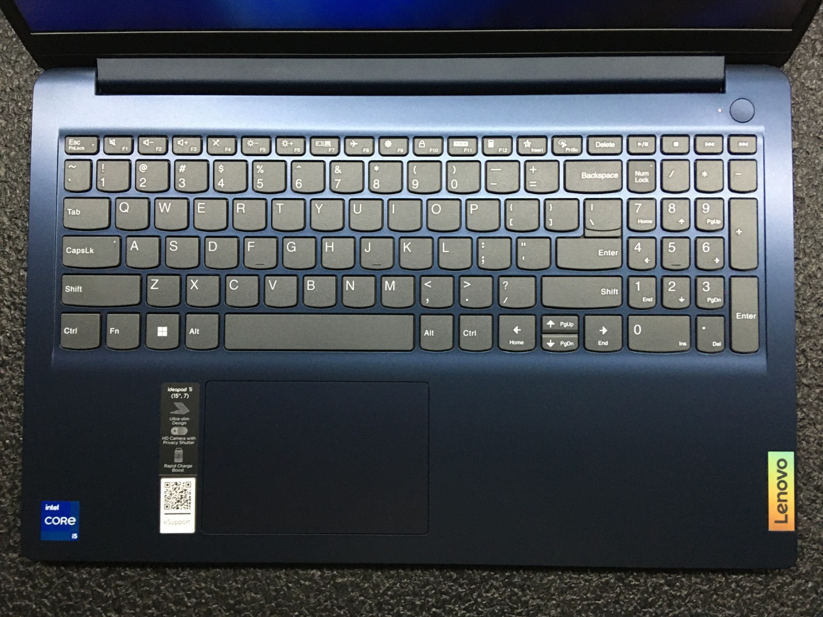 Lenovo IdeaPad 1 15IAU7 i5-1235U 1.3GHz 16Gb Ram 512Gb SSD Touch