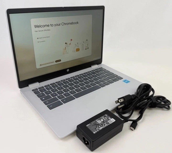 HP Chromebook x360 14b-cd0013dx 14″ HD TOUCH intel N100 3.4GHz 4GB 64GB 99tt