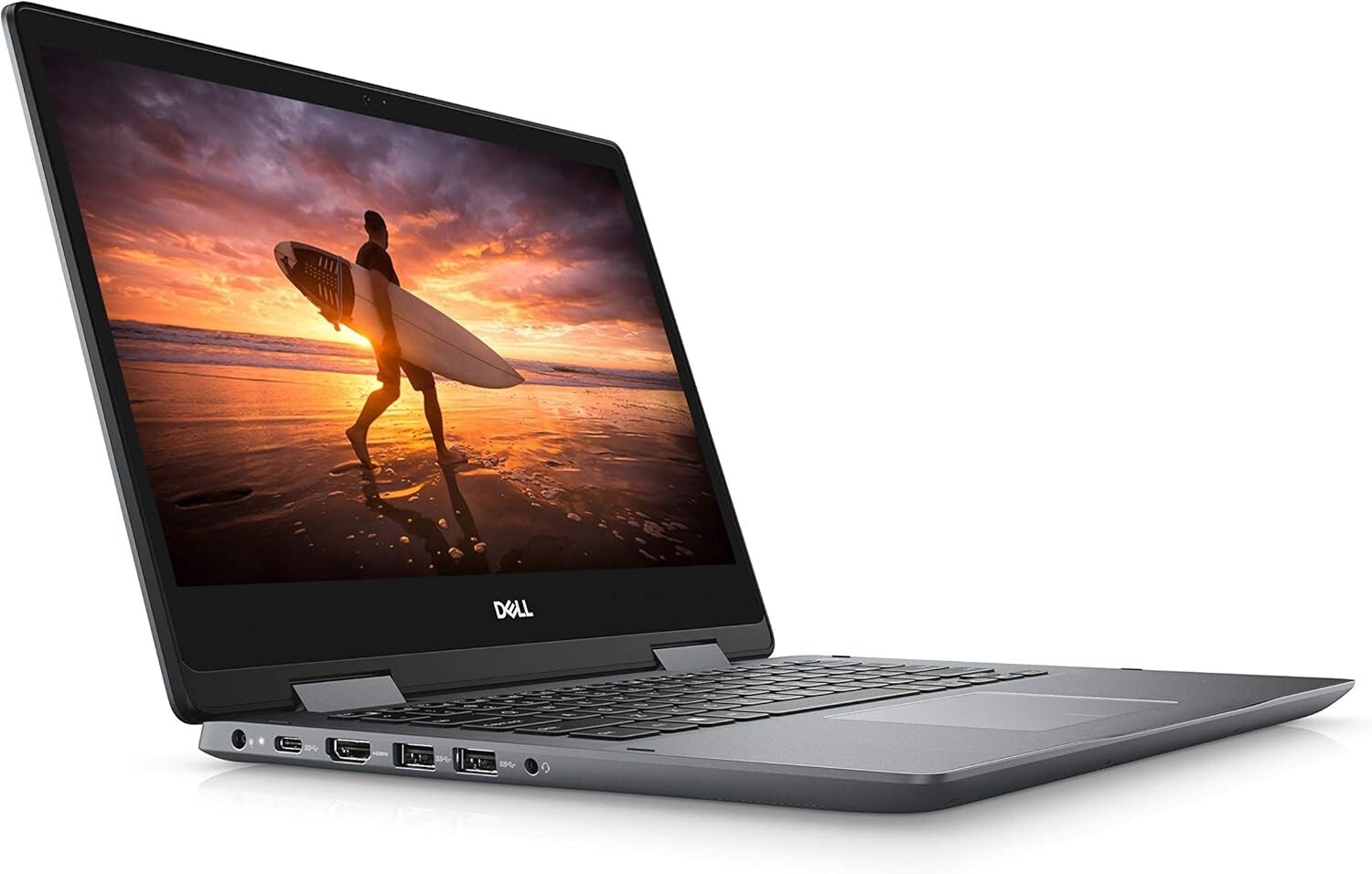 Dell 5481 2-in-1 Laptop, 14.0″ HD (1366 x 768) Touchscreen, 8G-256GB SSD –Grey