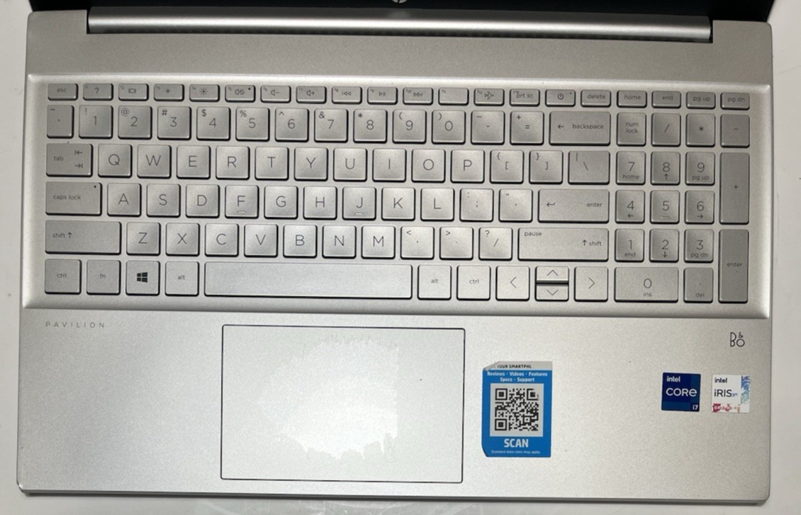 HP Pavilion 15-eg0021nr 15″ Intel i7-1165G7 – 8GB RAM – 128GB SSD – W11P – READ!