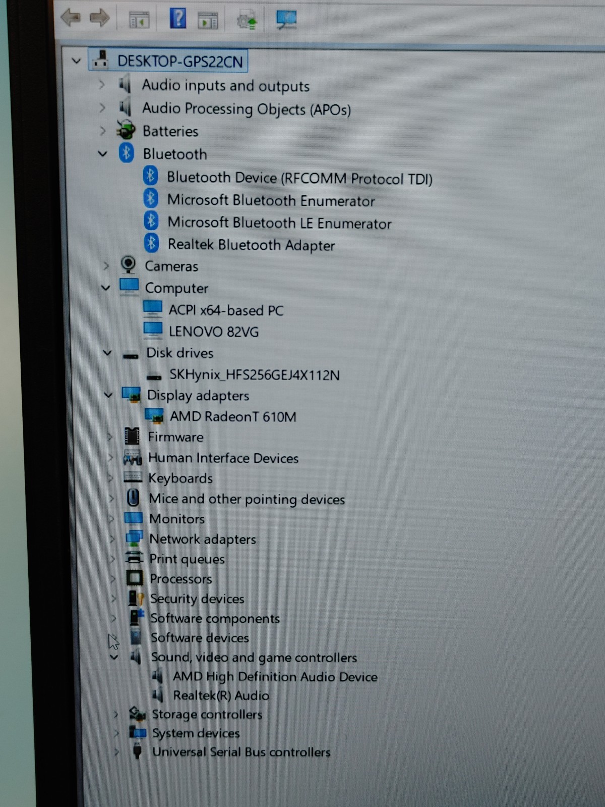 Lenovo IdeaPad 1 15AMN7 15.6″ Ryzen 5 7520U 8GB DDR5 256GB SSD