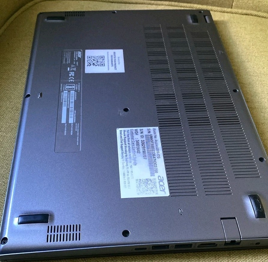 Acer Aspire 5 15.6″ i5 8GB 512GB SSD RTX 2050 Windows 11 2023 Gray