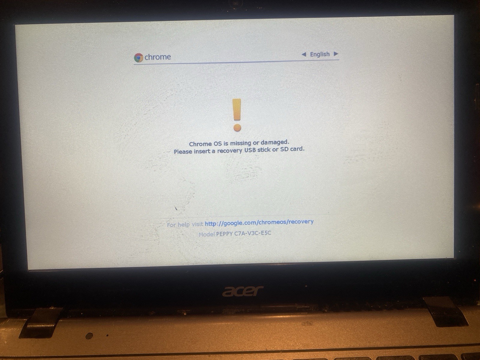 Acer ZHN Chromebook C720 Series 11.6″
