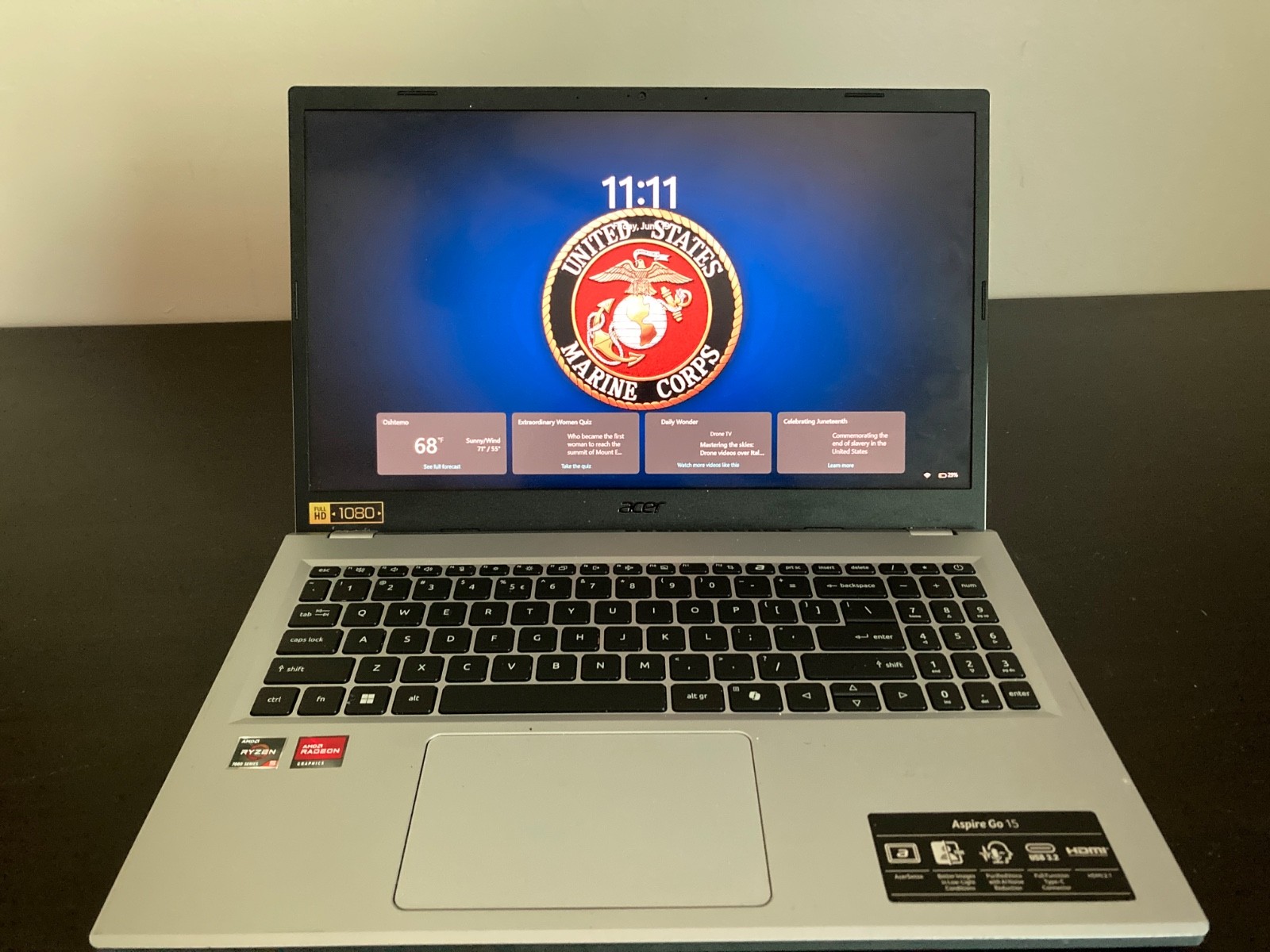 Acer Aspire 3 15.6″ Laptop (2025) – AMD, 8GB RAM, Win 11 – w/ Charger