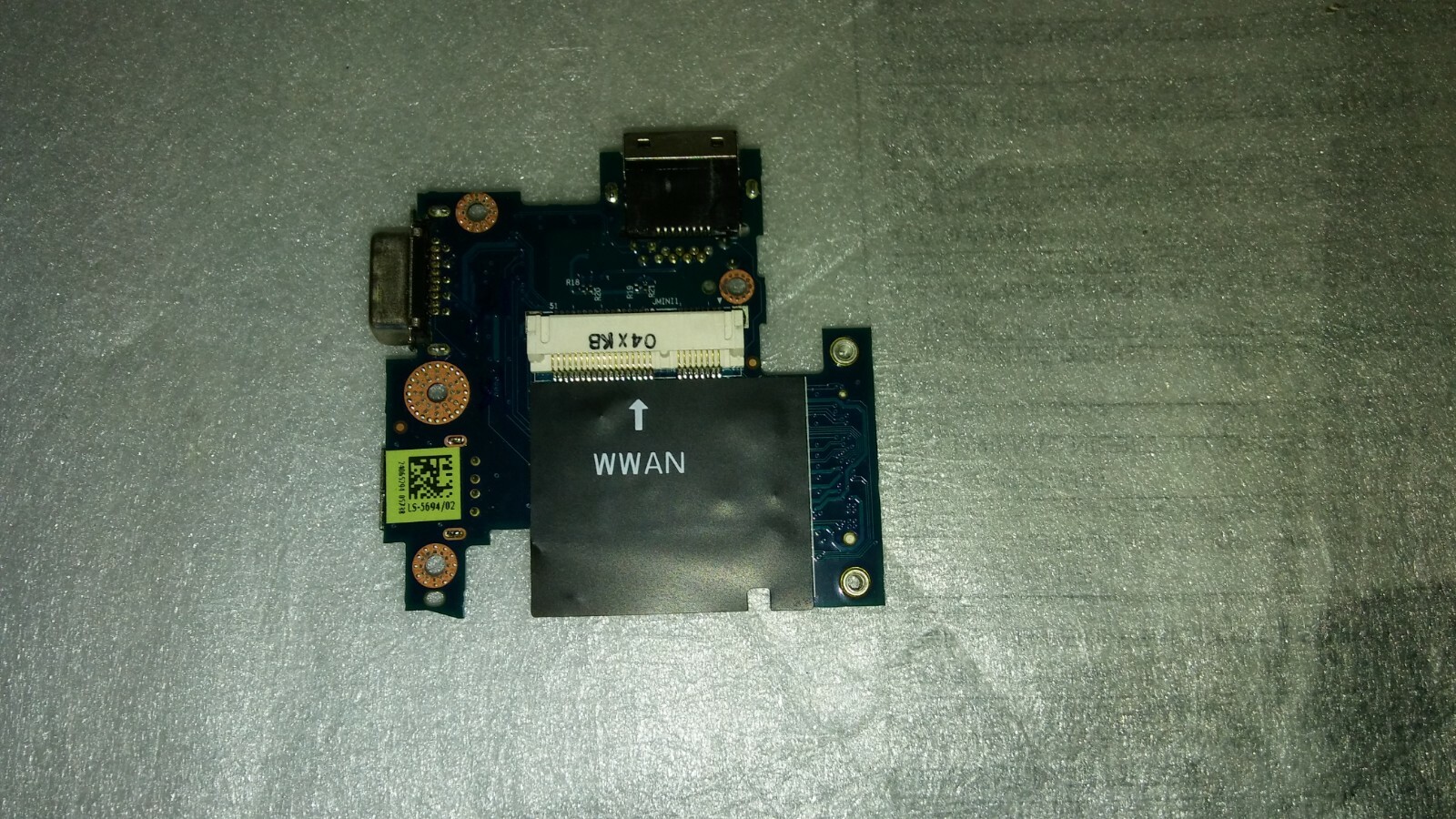 DELL E4310 USB VGA & LAN Logic Card