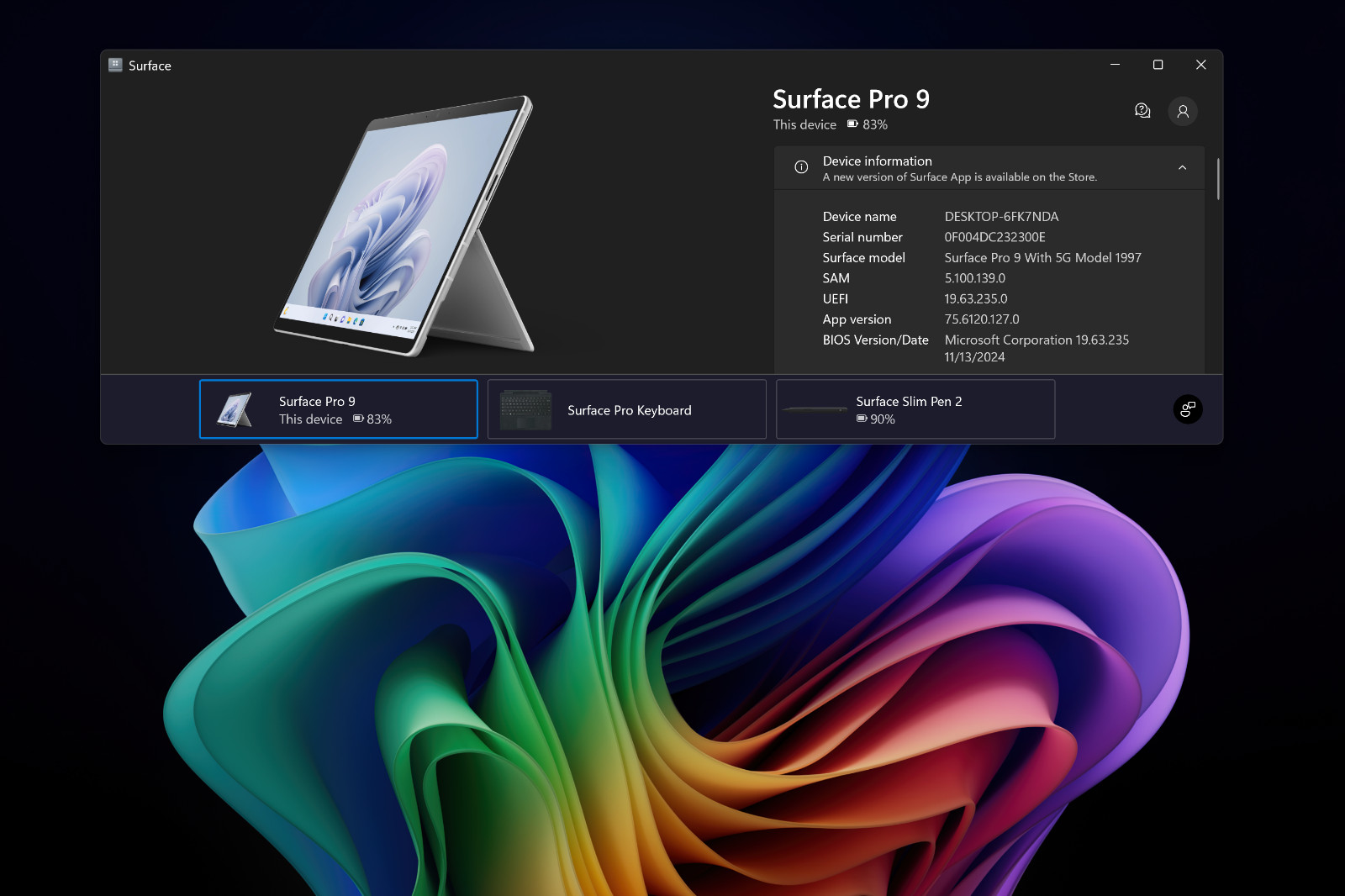 Microsoft Surface Pro 9 13″ ARM SQ3 8GB 256GB 5G Unlocked Windows 11 Pro