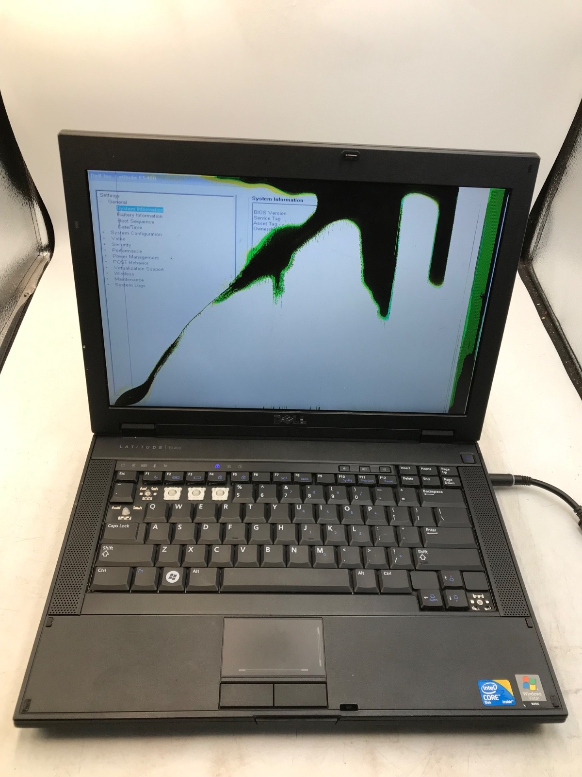 Dell Latitude E5400 Intel Core 2 Duo 14″ Laptop-BAD DISPLAY/MISSING KEYS-MZ