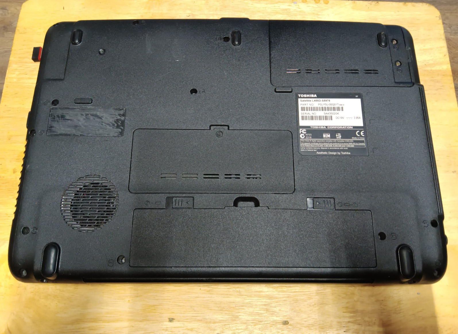 Toshiba L455D-S5976/AMD Turion RM-70 2.00ghz/4gb/750gb/Windows 7 Home/Vga/15.6