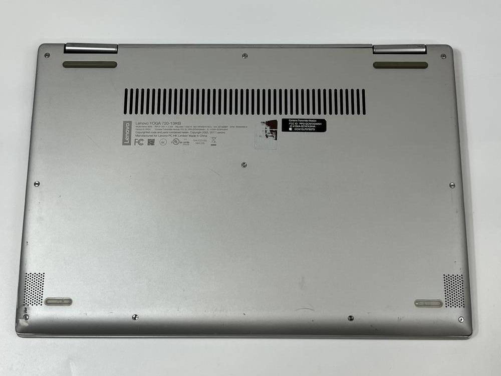 Lenovo YOGA 720-13IKB 256GB, 8GB RAM WiFi 80X6 Silver – Broken