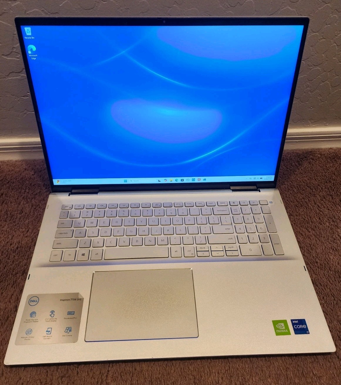 Dell Inspiron 7706 2-in-1 17″ Touch I7-1165G7 512GB 16GB RAM Windows 11