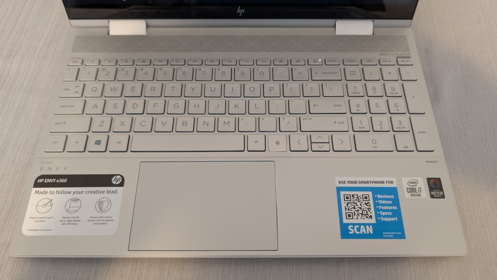 HP Envy x360 15m-ed0023dx 15.6 in FHD 2-in-1 Touch i7-1065G7 12GB RAM 512GB SSD
