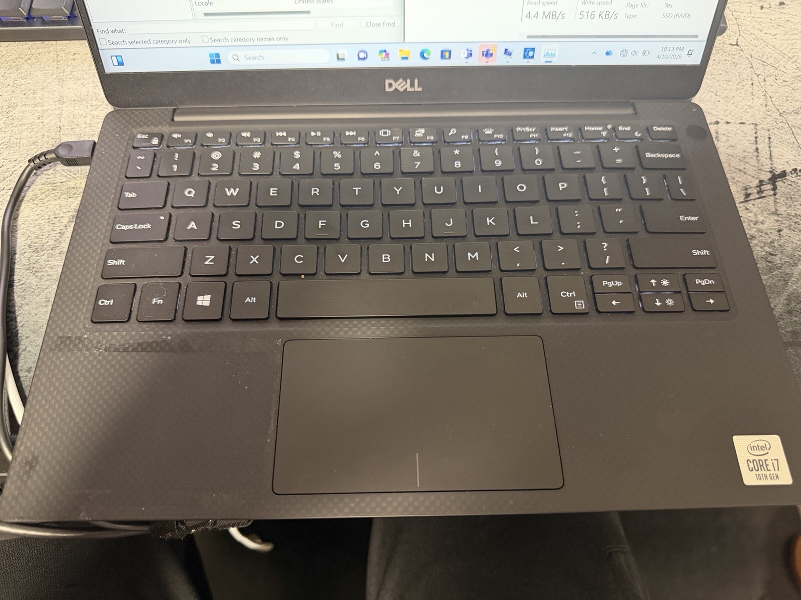 Dell XPS 13 7390 Laptop 13.3” i7-10710U 16GB RAM 512GB SSD Windows 10 Pro