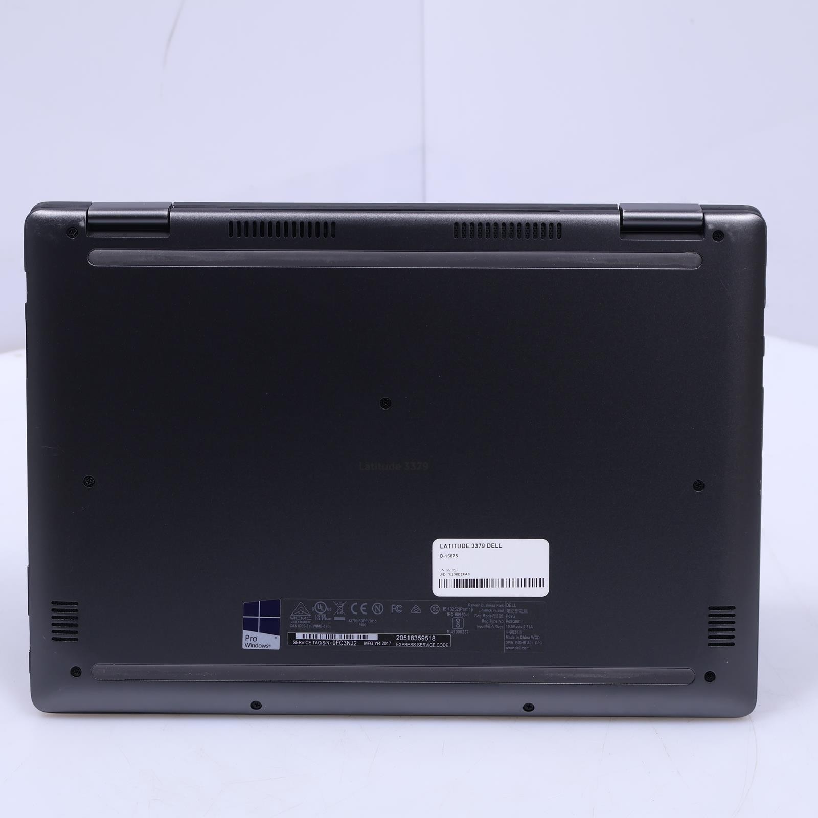 Dell Latitude 3379 Intel Core i5 6th Gen 8GB RAM 256GB NVME No OS/Battery Laptop