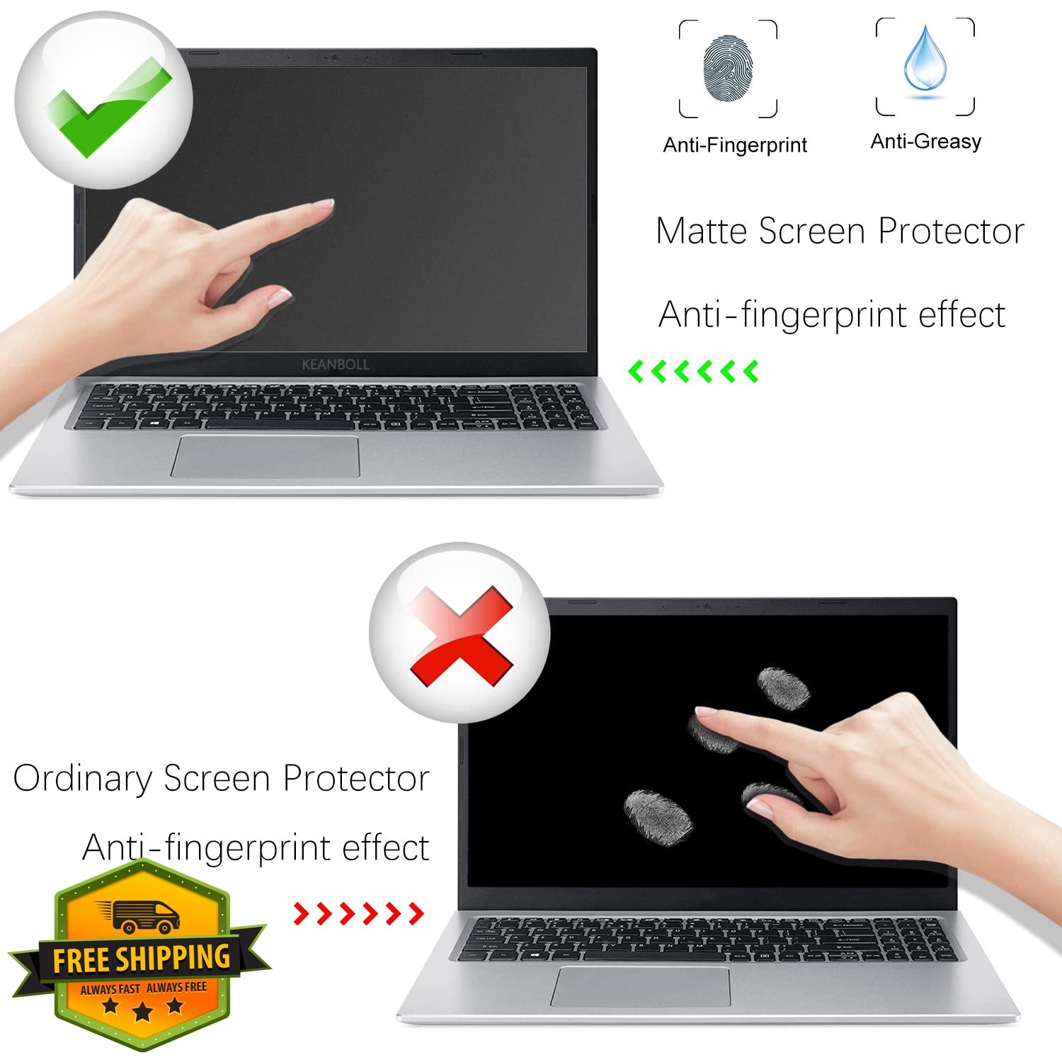 KEANBOLL 3-Pack Designed for Surface Laptop 7 15 Inch/Surface Laptop 8 15 Inc…