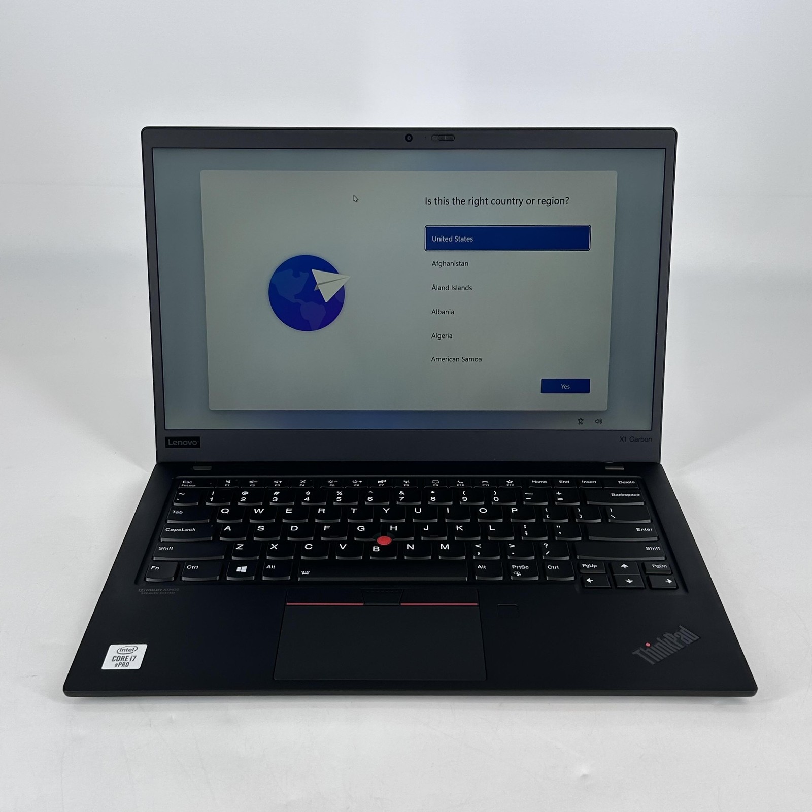 Lenovo ThinkPad X1 Carbon Gen 8 14 FHD TOUCH i7-10610U 16GB 512GB SSD LCD BLEED