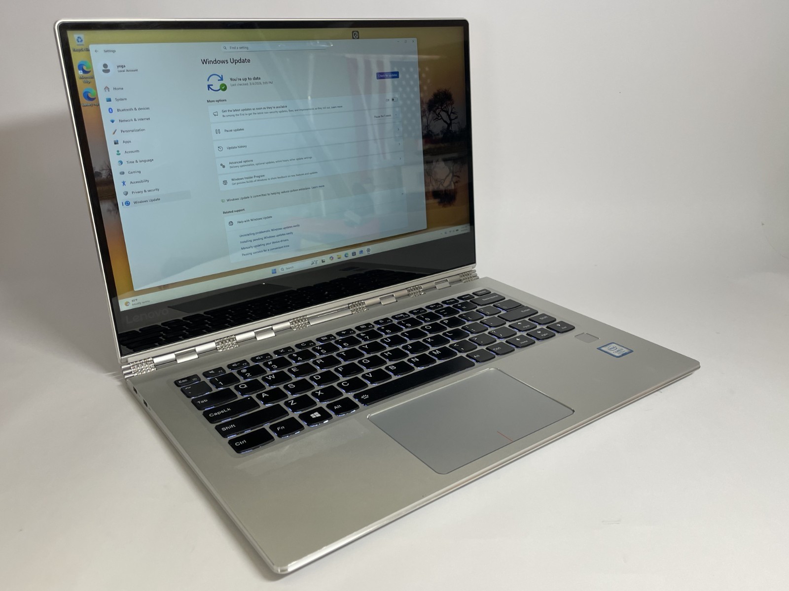 Lenovo Yoga 910-13IKB 80VF Touchscreen Notebook