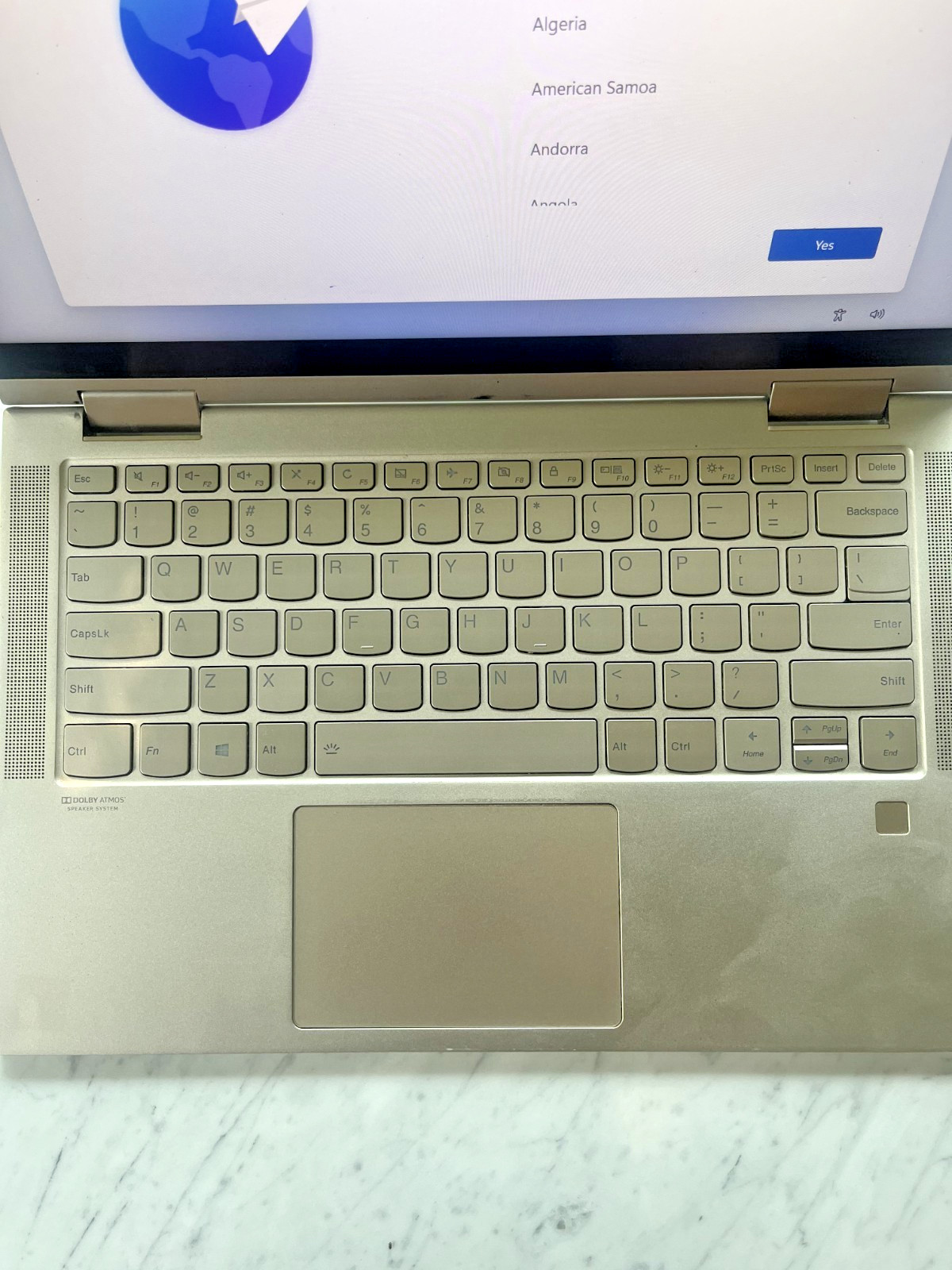 Lenovo Yoga C7400 14″ 516 GB SSD Intel Core i5 1.6 GHz 16 GB RAM and Charger
